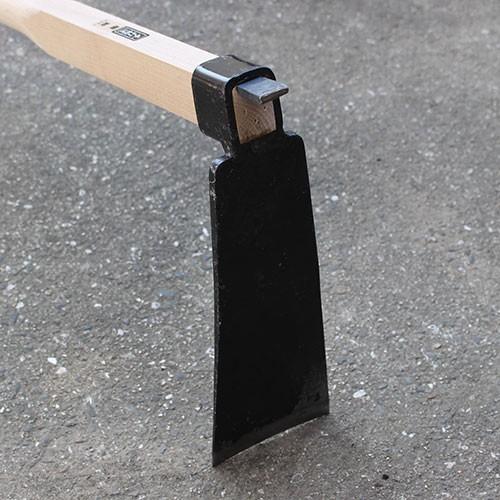 Azui Handmade Iron Durable Field Hoe With Oak Handle 92mm