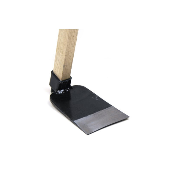 Azui Handmade Steel Wide-Head Cultivation Hoe With Oak Handle 120mm