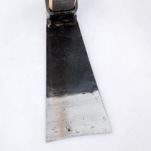 Azui One-Handed Iron Narrow Hoe With Wood Handle 62mm