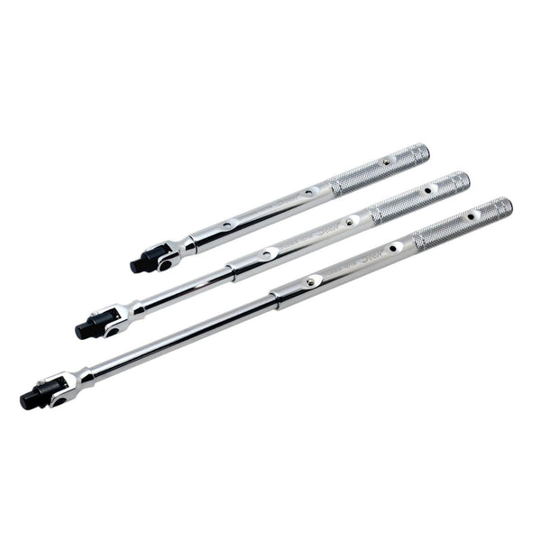 Deen 3/8 Telescopic Spinner Handle Swivel Head Nut Driver 276mm-430mm