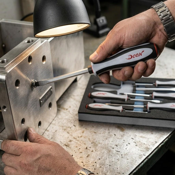Deen Demolition Screwdriver Set With Hex Bolsters (6 Pieces)