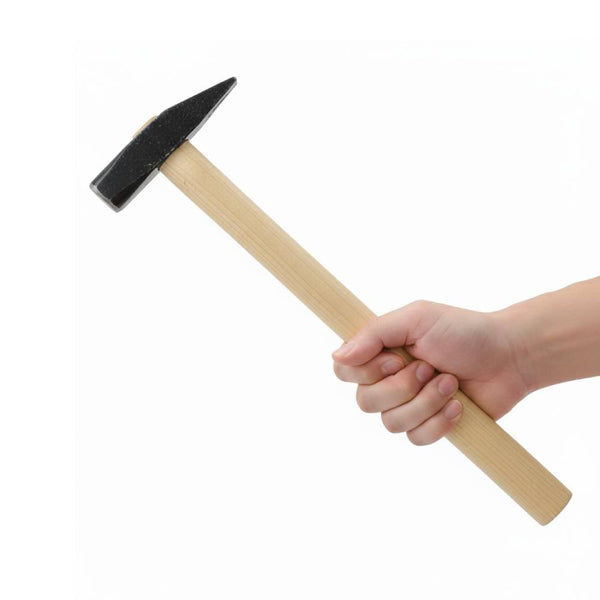 Dogyu Cutting Tip Hammer Sharp Edge Wooden Handled Hammer 21mm
