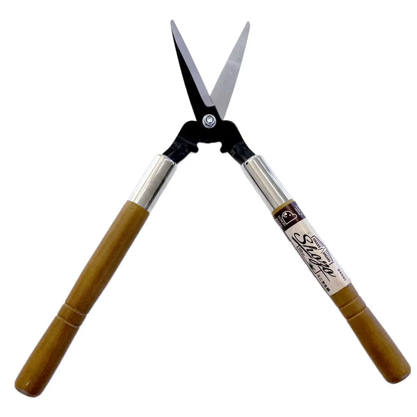 Dokan Grass Shears Hand Made Small Wood Handle Offset Shears 100mm