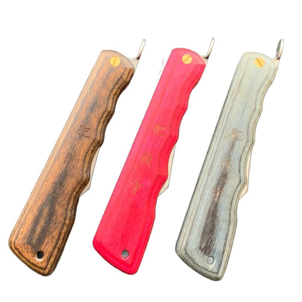 Higonokami Woody Japanese Wood Handled Folding Pocket Knife 183mm