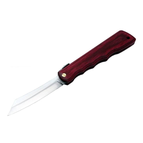 Higonokami Woody Japanese Wood Handled Folding Pocket Knife 183mm