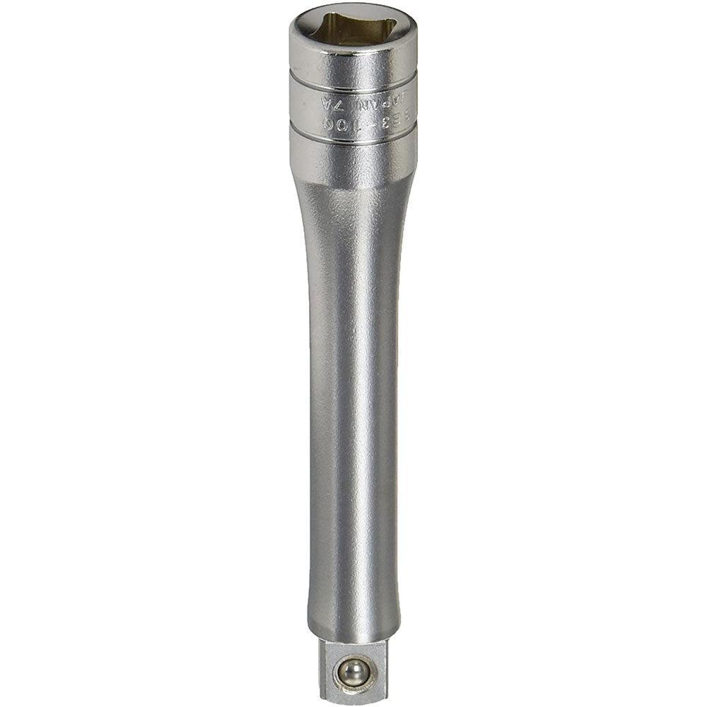 KTC 3/8 Inch (9.5mm) Socket Extension Bar 100mm BE3-100
