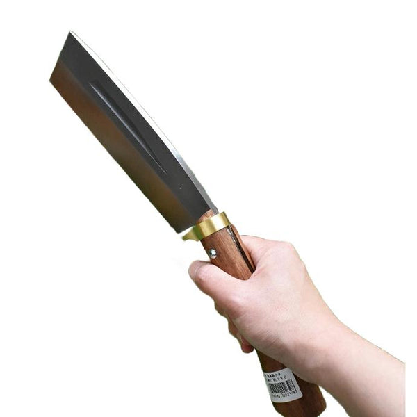 Kanenori Nata Single-Bevel Carbon Steel Japanese Axe 180mm C-21