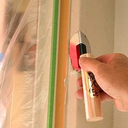 Kaneshika 3mm Edge External Corner Trowel With Wood Handle