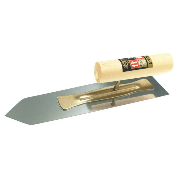 Kaneshika Finishing Trowel Versatile Wood Handle Plastering Trowel
