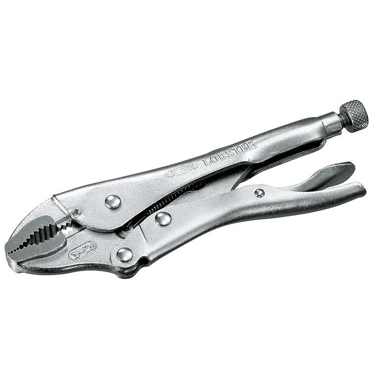 Lobster Curved-Jaw Non-Slip Vise Grips Locking Pliers