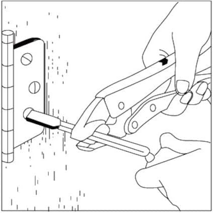 Lobster Curved-Jaw Non-Slip Vise Grips Locking Pliers