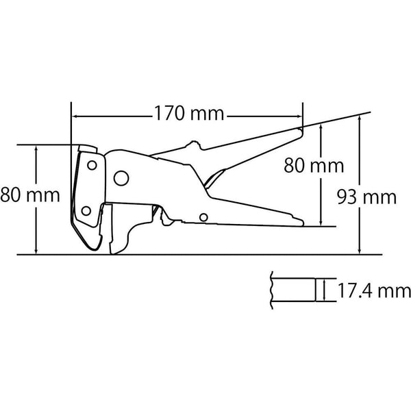 Lobster Easy Adjustable Wire Stripper For 0.1 - 5.5mm Wires
