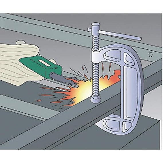 Lobster Highly Rust Resistant Stainless Steel C-Clamp
