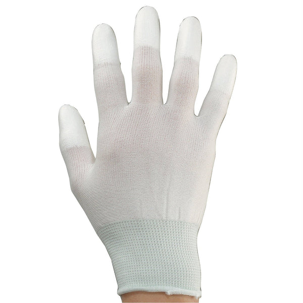 Engineer Dust Resistant White Inspection Gloves (Finger Coat) ZC-40
