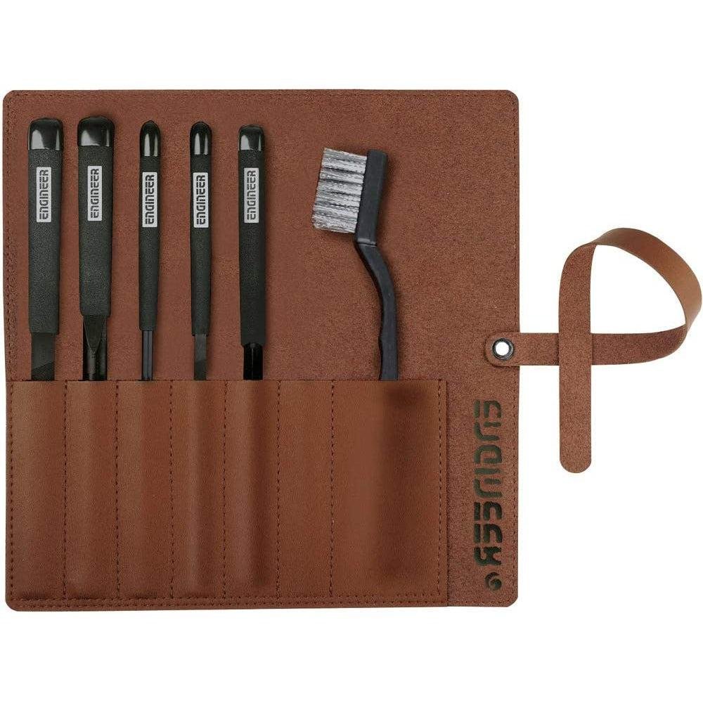 Engineer Jet Black File Set TFS-10 (For Second Cut)