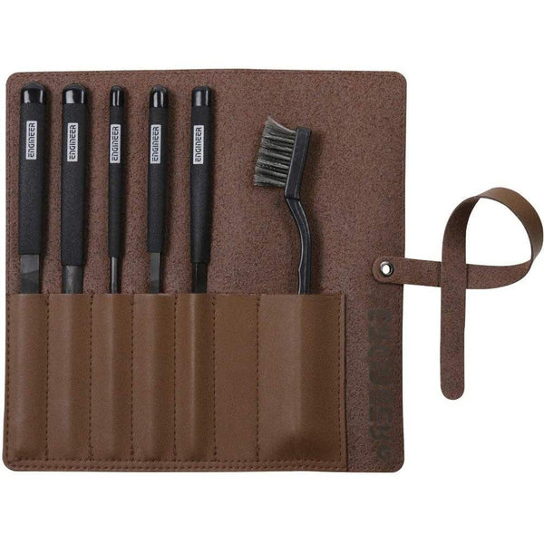 Engineer Jet Black File Set TFS-30 (For Smooth Cut)