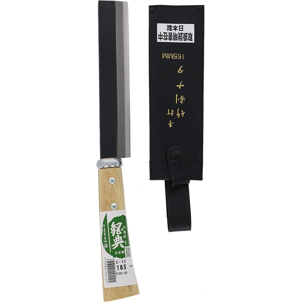 Kanenori Nata Carbon Steel Bamboo Splitter Japanese Axe 165mm C-12