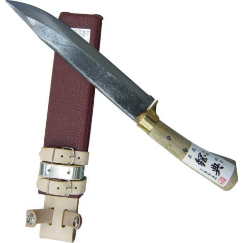 Kanenori Nata Single-Bevel Carbon Steel Yamanata Japanese Machete 240mm C-30