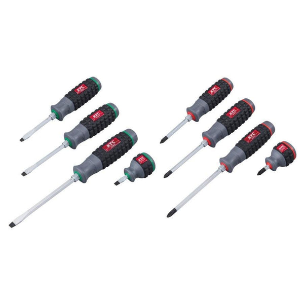 KTC JIS & Heavy-Duty Demolition Screwdriver Set (8-Pieces) TPMD18