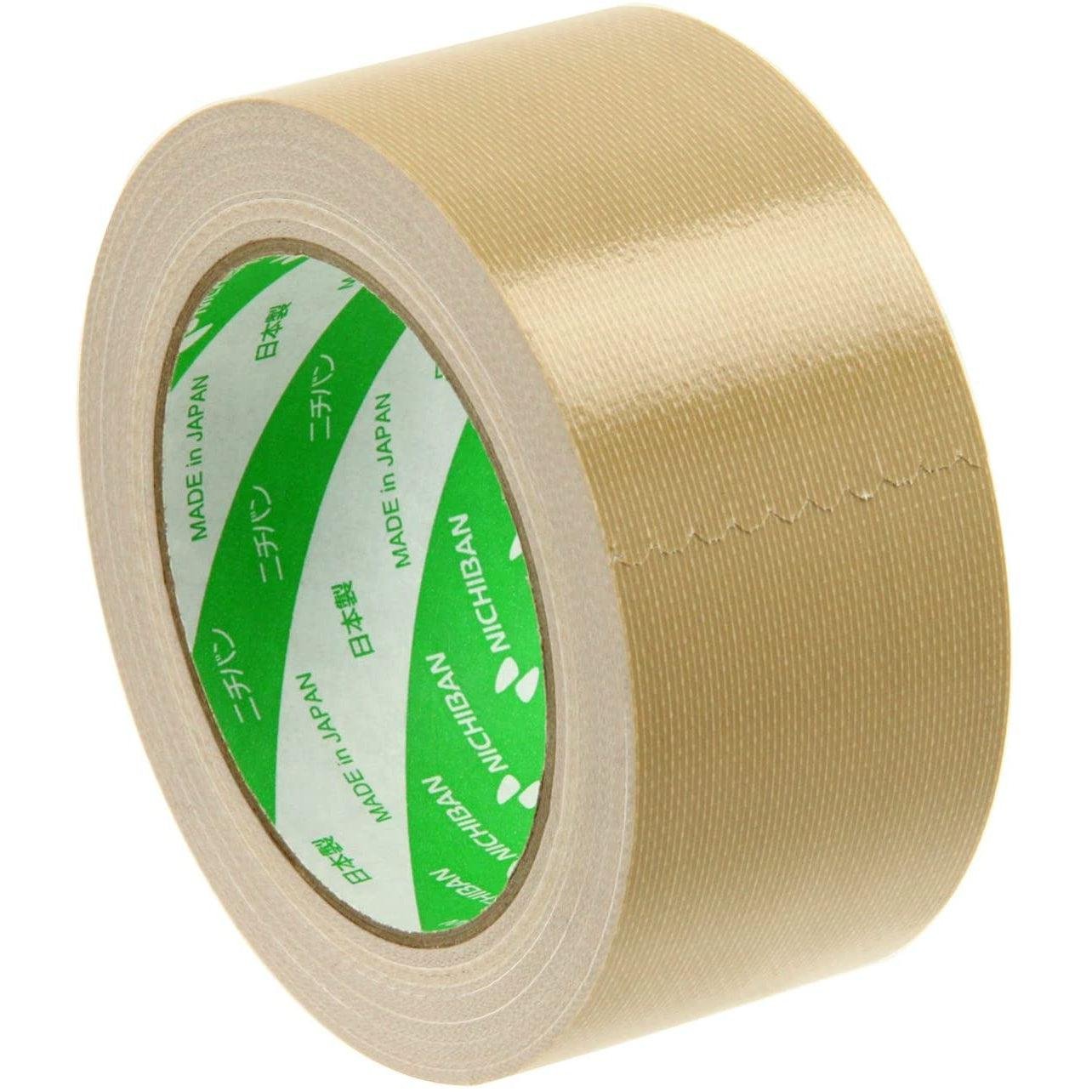 Nichiban Cloth Packing Tape (Yellow Ocher) 50mm×25m No.121