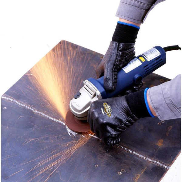 Atom Shingen-kun Pro Anti-Vibration Gloves Rubber Work Gloves 1122