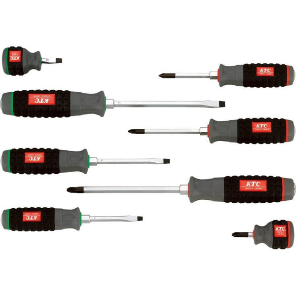 KTC JIS & Heavy-Duty Demolition Screwdriver Set (8-Pieces) TPMD18