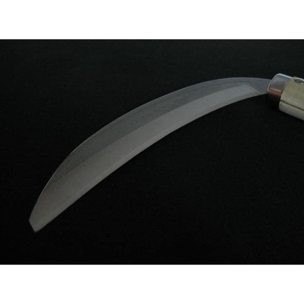 Tomita Nisaku Mikazukikama Japanese Sickle Stainless Steel Grass Sickle No.130
