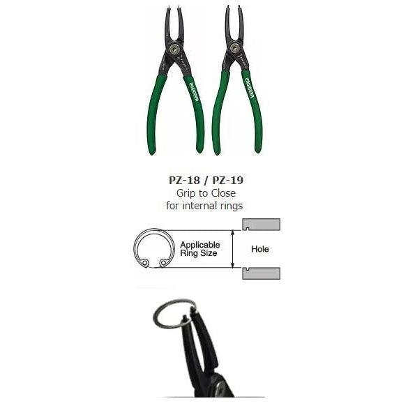 Engineer Snap Ring Pliers PZ-18