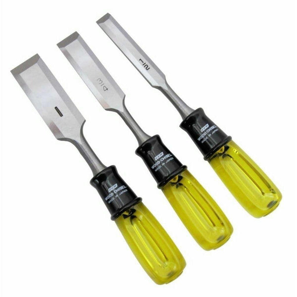 Kakuri All-Purpose 3-Piece Chisel Set for Wood 12952
