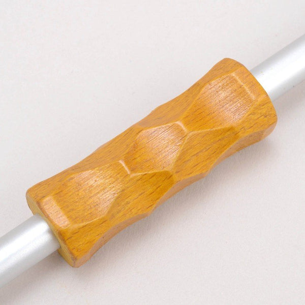 Ptygrace Aluminum Fire Blower Stick With Wooden Grip 42cm
