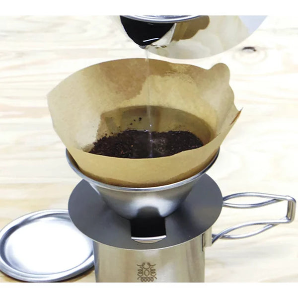 Ptygrace Camping Kettle, Coffee Dripper & Mug Set With Carry Bag