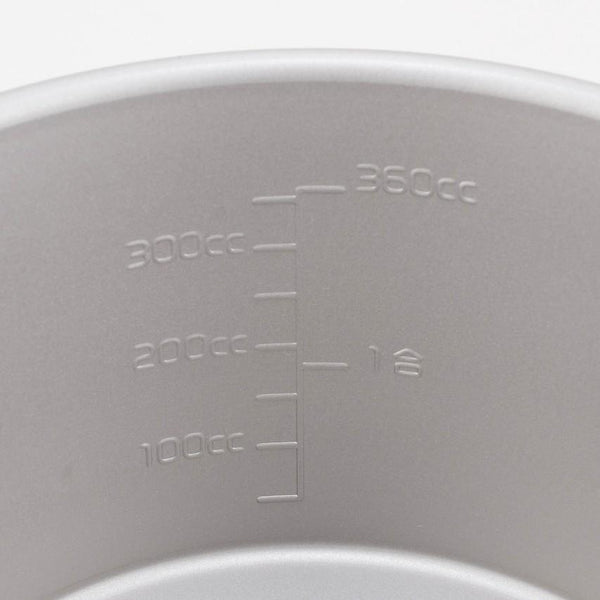 Ptygrace Durable Titanium Lightweight Measuring Cup For Camping 480ml