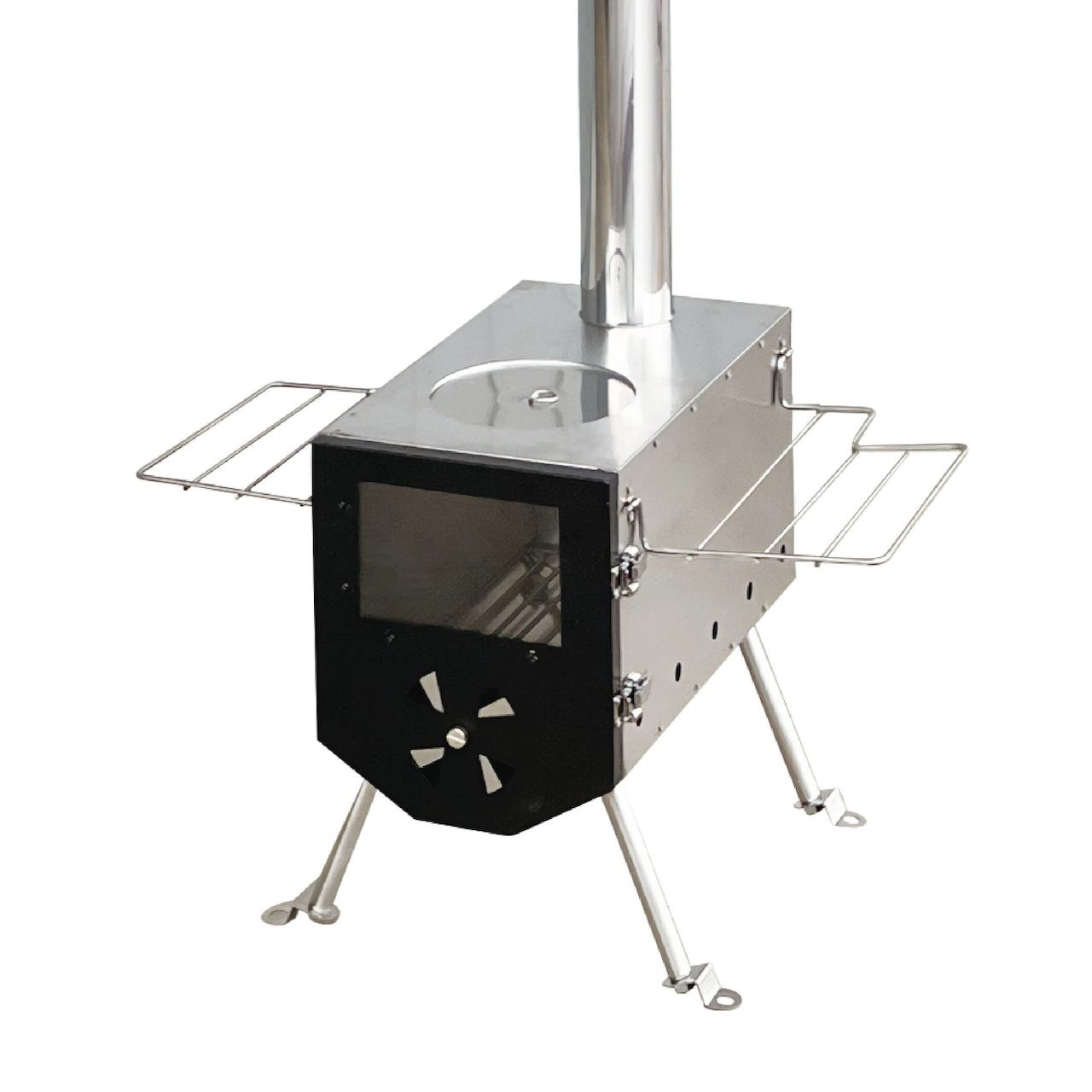 Ptygrace Fire One Wood Stove Portable Outdoor Stove With Chimney