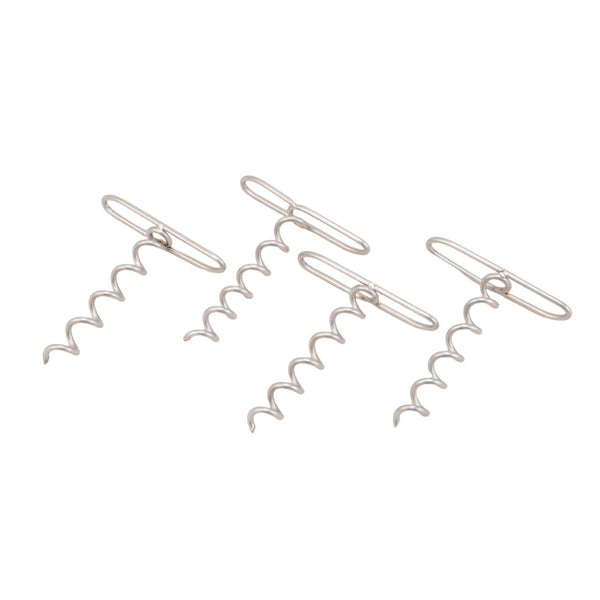 Ptygrace Mini Twisting Tent Pegs Easy Spiral Tent Stakes 4ct.