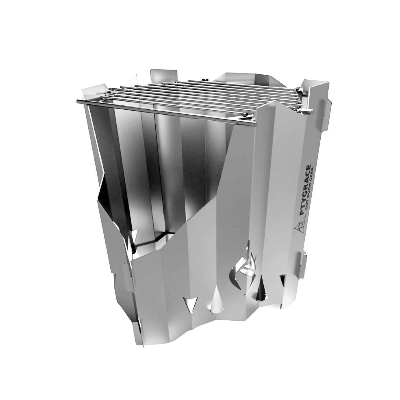 Ptygrace Solo Fire Core Portable Outdoor Fire Pit & Stand