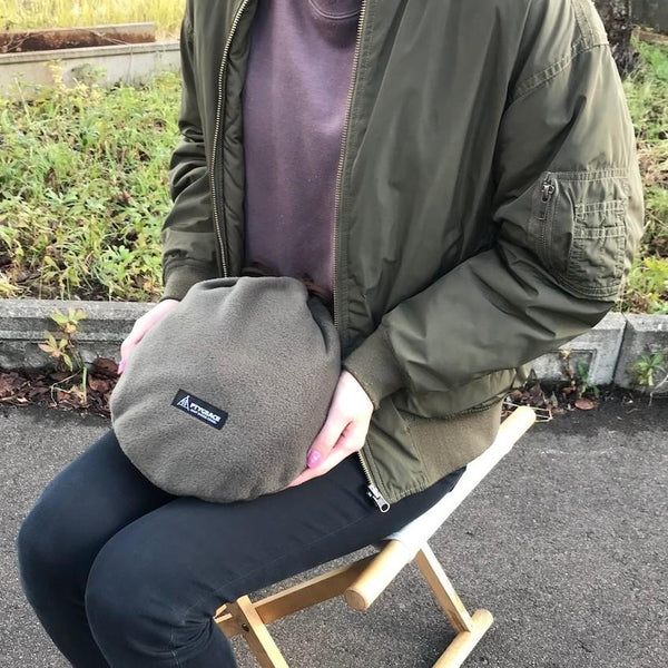 Ptygrace Steel Hot Water Bottle With Pouch Cover