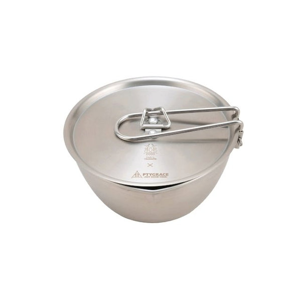 Ptygrace Versatile Camping Saucepan Compact Pan With Carry Bag 550ml