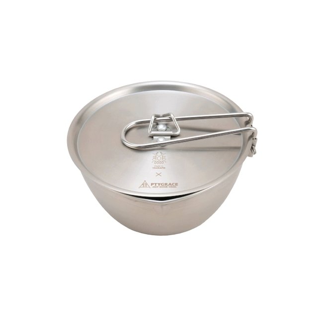 Ptygrace Versatile Camping Saucepan Compact Pan With Carry Bag 550ml