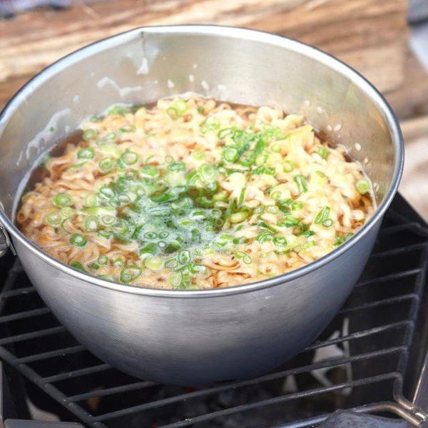Ptygrace Versatile Camping Saucepan Compact Pan With Carry Bag 550ml