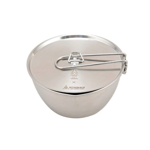 Ptygrace Versatile Camping Saucepan Compact Pan With Carry Bag 850ml
