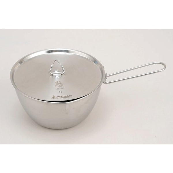 Ptygrace Versatile Camping Saucepan Compact Pan With Carry Bag 850ml