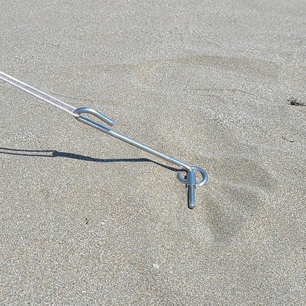 Ptygrace Versatile Tent Pegs For Sand Spiral Tent Stakes 4ct.