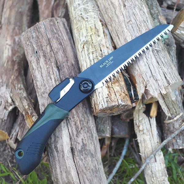 Saboten Black Jaws Pocket Sized Folding Pruning Saw 130mm