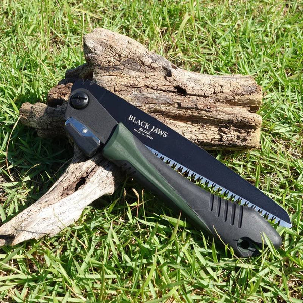 Saboten Black Jaws Versatile Folding Saw for Pruning & Wood Cutting 210mm