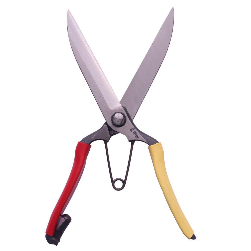 left handed garden scissors Tobisho Double Blade Leaf Shears One-Handed Pruning Secateurs PS-34 27