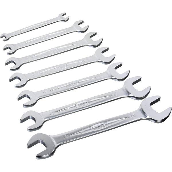Tone Double-Ended Open End Wrench Set 5.5mm to 19mm 7 Pieces DS700P