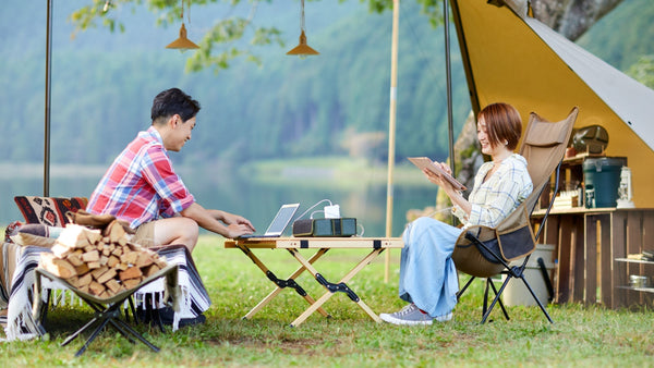 Camping in Japan