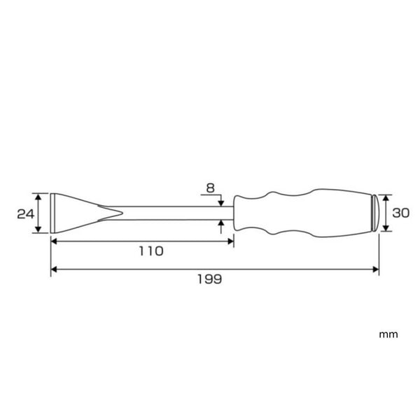 Anex Handheld Demolition Gasket Scraper 9105