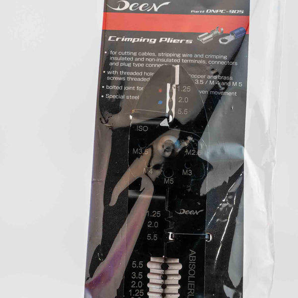 Deen Combination Crimping Tool For Open Barrel & Insulated Terminals