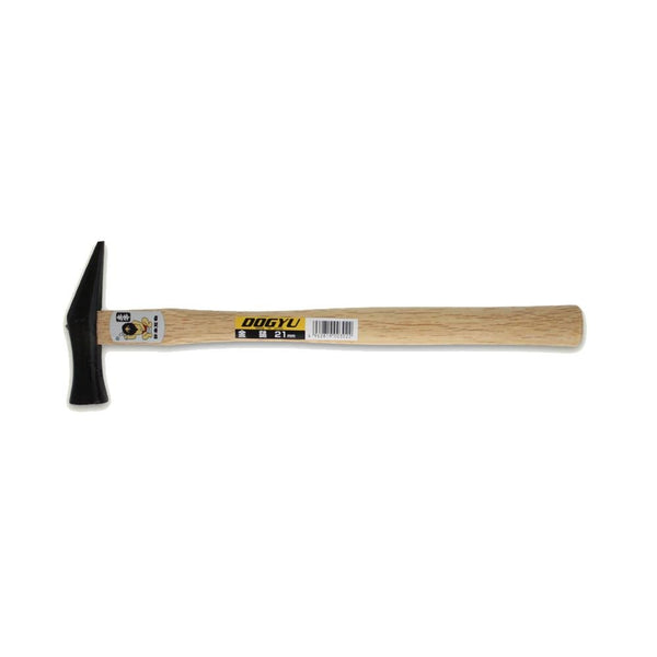Dogyu Cutting Tip Hammer Sharp Edge Wooden Handled Hammer 21mm-Daitool
